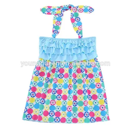 ET4 Manufacturers selling girl swimsuit color small fresh one piece swimsuit