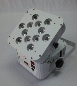 DMX LED Slim Wireless Battery Powered 12PCS 15watt Disco DJ PAR Light