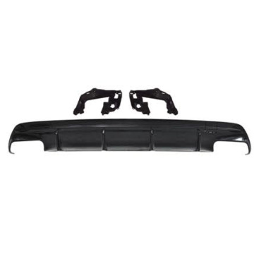 CLA45 AMG achterlip en diffuser - zwart voor Benz W117 CLA45