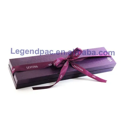 high end professional purple jewelry packaging