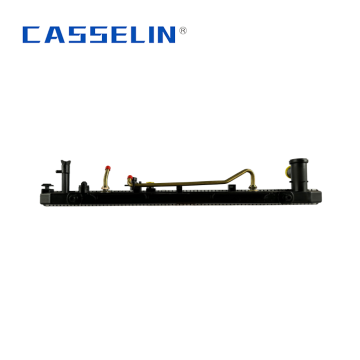 TONGSHI Aluminum Plastic 2 in 1 Hybrid Passenger Car Radiator for TOYOTA RAV4 SCA 03- AT