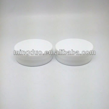 10g plastic container,PS jar, cosmetic bottle,clear sample jars with white cap