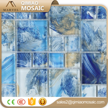 Ocean Wave Pattern As Smooth As Jade Decorative Glass Mosaic