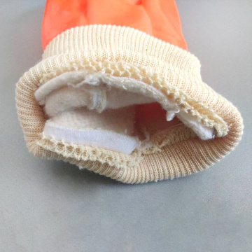Fluorescent PVC Glove labor protection warm glove