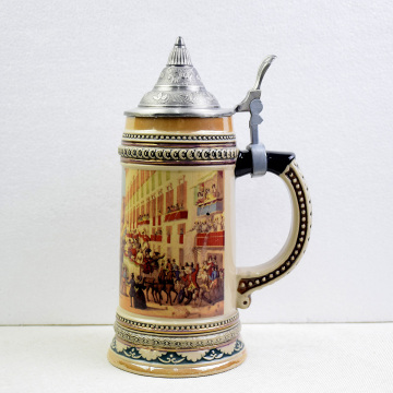 3D Stereo Painted Beer Glasses & German Stein Mugs for Enthusiasts