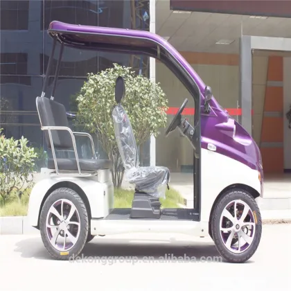 DeKong new convertible family car sea car mini car with 3 seat for golf