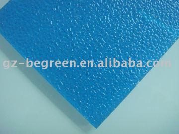 polycarbonate embossed sheet, polycarbonate sheet, plexiglass, plastic board, plastic panel,PC solid sheet