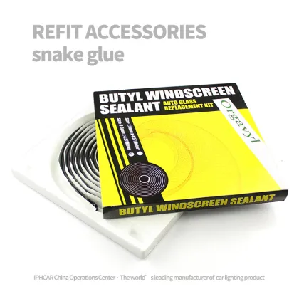 IPHCAR OCI Glue Butyl Windowscreen Snake Sealant Adhesive Kit for Auto Glass Replacement