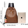 Women's Fashion Soft Leather Backpack