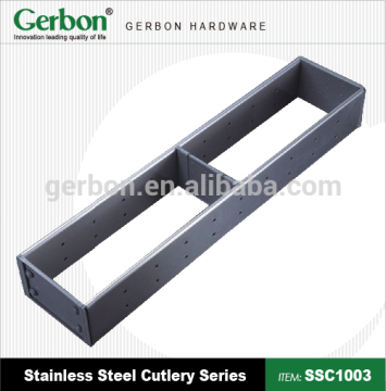 modern style Stainless Steel Cutlery Tray