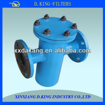 Supply basket strainer filter