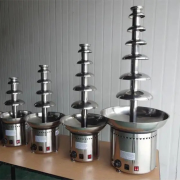Professional Commercial Electric Chocolate Fondue Fountain Machine for Party Events and Melting Needs