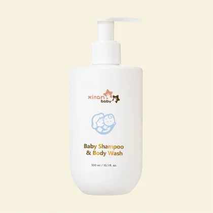 OEM Private Label Sulfate-Free 2-in-1 Baby Shower Gel & Shampoo - Moisture Organic Baby Wash