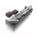 Sofa segmentowa Flexform z tkaniny ROMEO