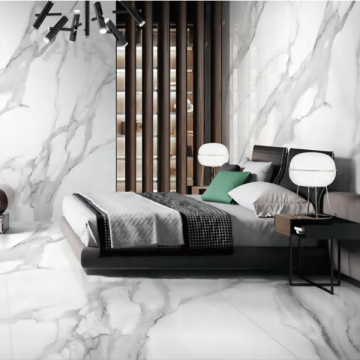High-Quality Glazed Slabs for Living Room Decoration - Sintered Stone Ceramic Tiles