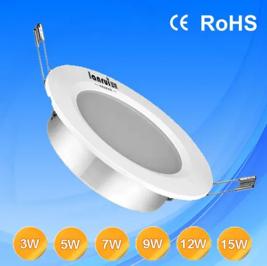 9W led suspended ceiling downlight