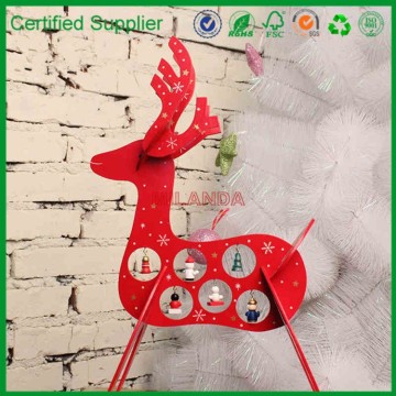 New creative Christmas wooden deer decorations/tabletop crafts/stores and household decoration