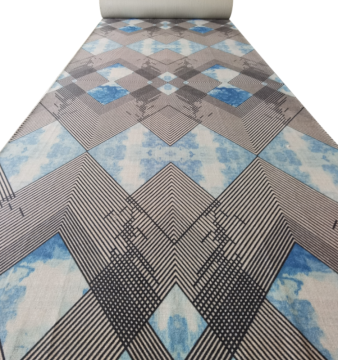 PP Printing Machine Made Wall to Wall Broadloom Carpet for Hotel Hallway Flooring