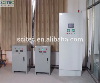 Siemens PLC control power generating chlorine system