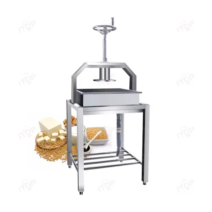 Stainless Steel Tofu Making Machine - Commercial Dry Tofu Forming Machine