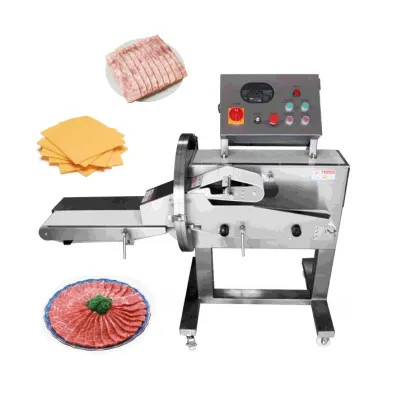 Commercial Meat Slicer Machine for Bacon, Biltong, and Pig Ears
