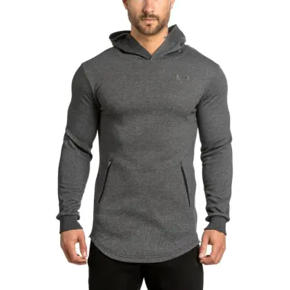 Mens Pullover Fleece Hooded Sweatshirt