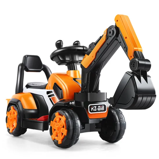 New Arrival: Electric Digging Arm Excavator Ride-On Toy with Light Music