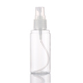 high quality cosmetic package plastic pp pet thin and round elegant spray bottle 50ml 100 ml 150ml