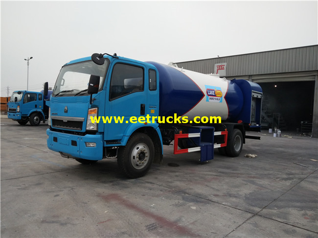 20cbm LPG Gas Filling Trucks