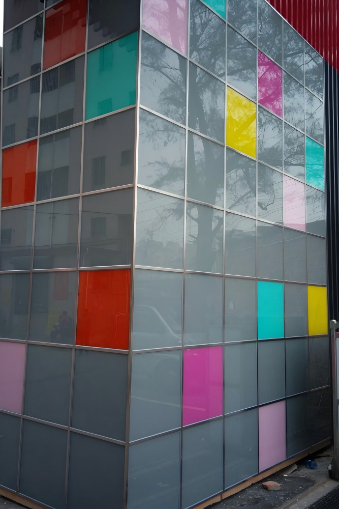 Tempered Back Painted Glass 