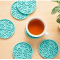 Food Grade Custom Snow Silicone Drink Coasters