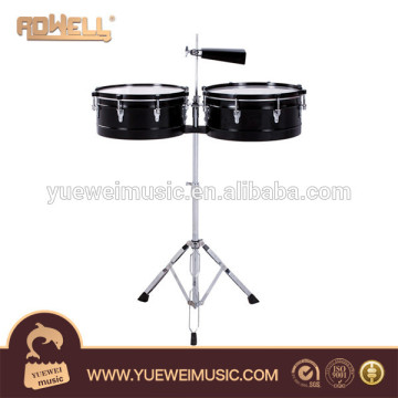 Professional Timbale Drum 13" 14" with chrome stand
