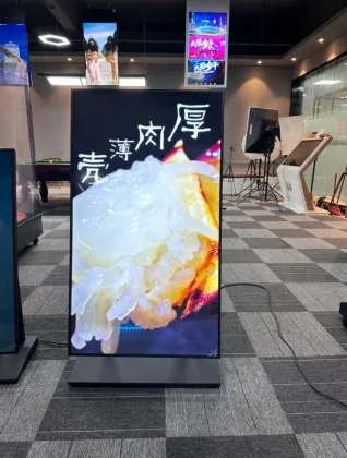 4K Floor Standing Digital Signage Totem for Malls