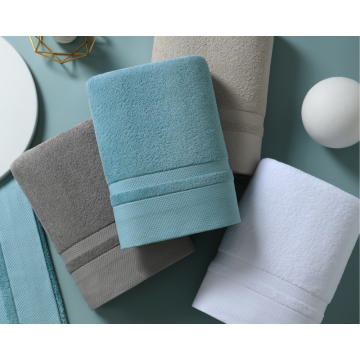 হোটেল স্টাইল ওয়াইড সাটিন এজ তোয়ালে