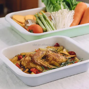 Non Toxic Enamelware Bento Box Baking Sheet & Accessories