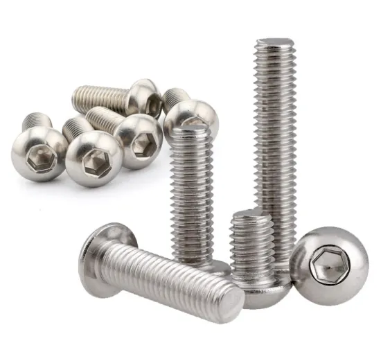 Carton Steel Bolt Aluminum Frame Accessories Inner Hexagon Cup Head M5 M6 M8 Screw