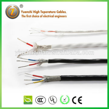 New Design 3 Core shielded PFA cable for sensor and temperature control