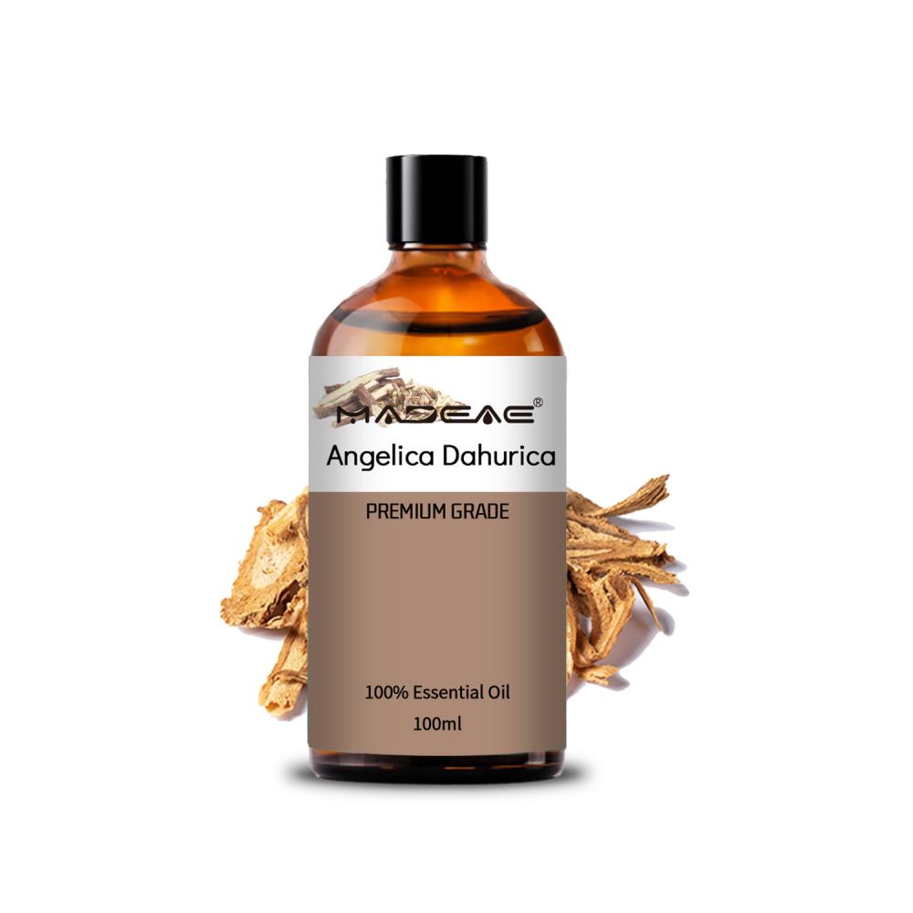 Aceite de extracto de raíz de Angelica dahurica pura para masajes para masajes