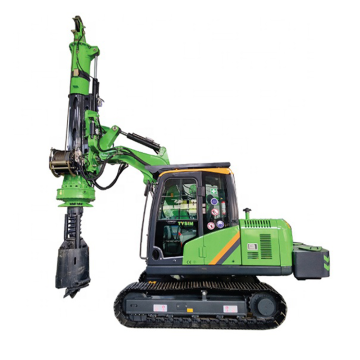 Customized Mini Rotary Drilling Rig with 32-42 kN.m Max. Torque and 12 m Max. Drilling Depth