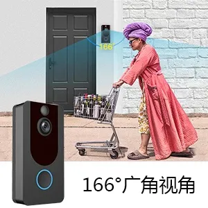 Two Way Audio Wifi Smart Camera Doorbell