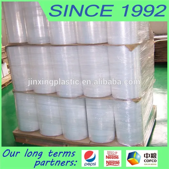 chinese stretch film 23 micron 100% virgin raw material for stretch film