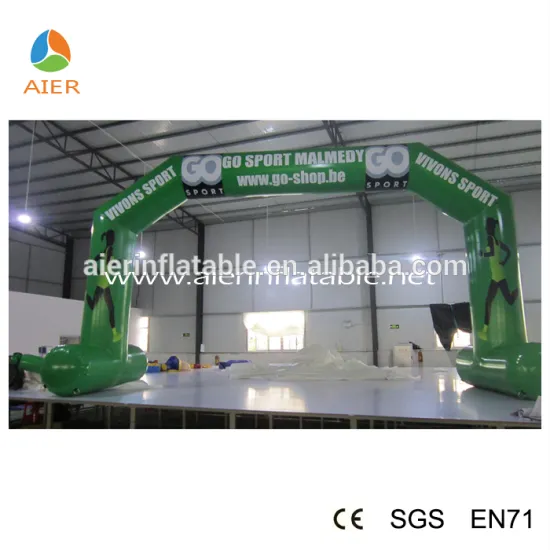 2016 AIER Wholesale inflatable advertising sport entrance arch