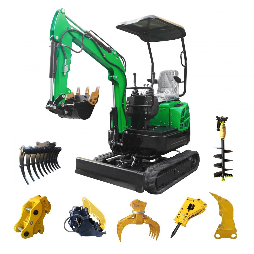 Mini fouille de machines à excavatrice 1.3T micro excavatrices