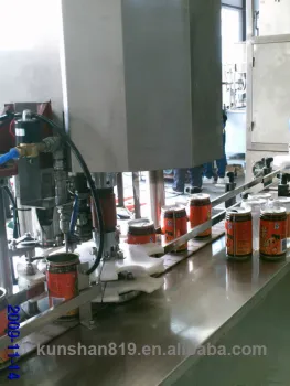 automatic tin can sealing machine/ pop top can sealing machine