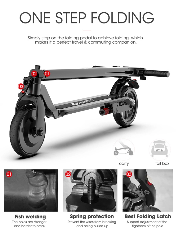 H6 Electric Scooter Details 4