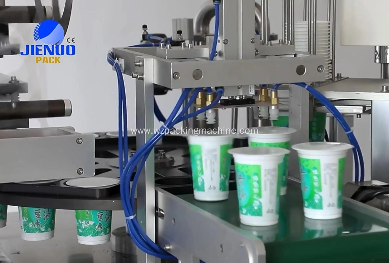 XBG-2 Automatic Rotary Cup Filling Sealing Machine