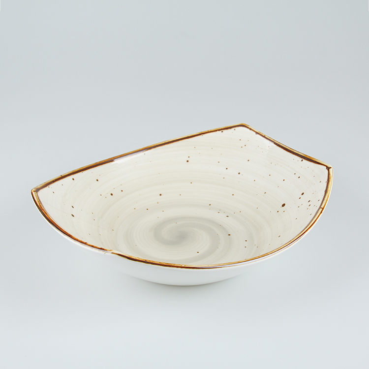 Северный стиль бежевый глазированный керамический посуда