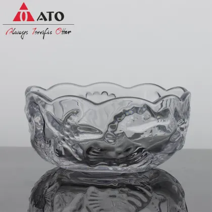 Fruit Glass Bowl Household Desserts Yogurt Salad Bowl