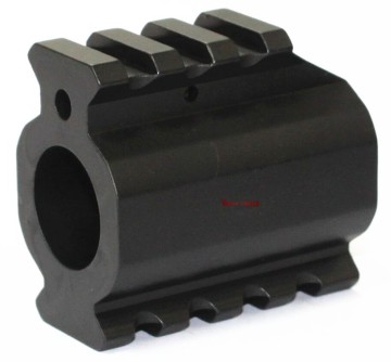 Vector Optics Steel 0.75" Low Profile Micro Gas Block Barrel Mount 1 Inch Length