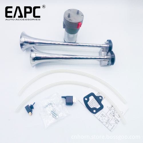 TZ-304 FA-LA-FA-LA Road Master Truck 12V Air Horn Kit
